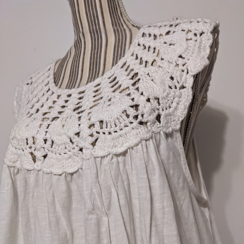 Lucky Brand crochet summer top nwt - Picture 4 of 16